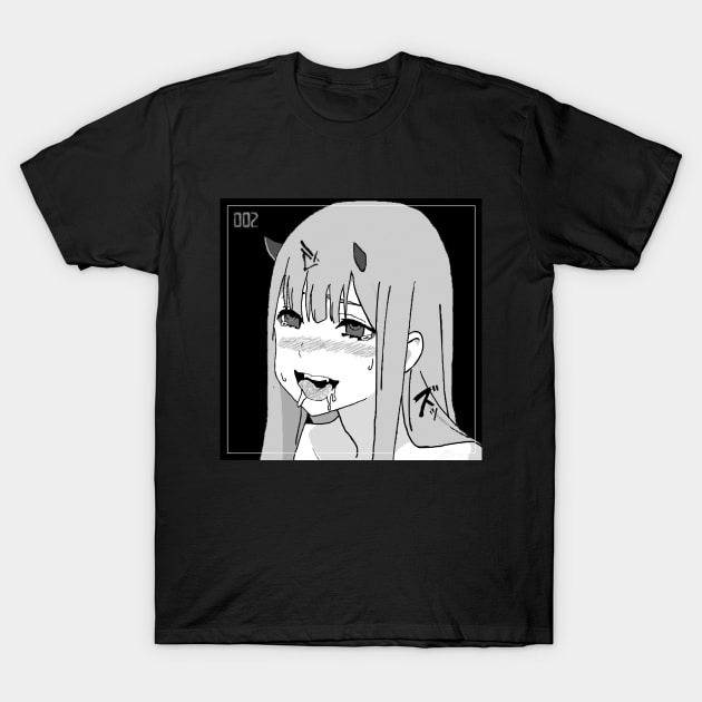 Ahegao t shirt hot sale